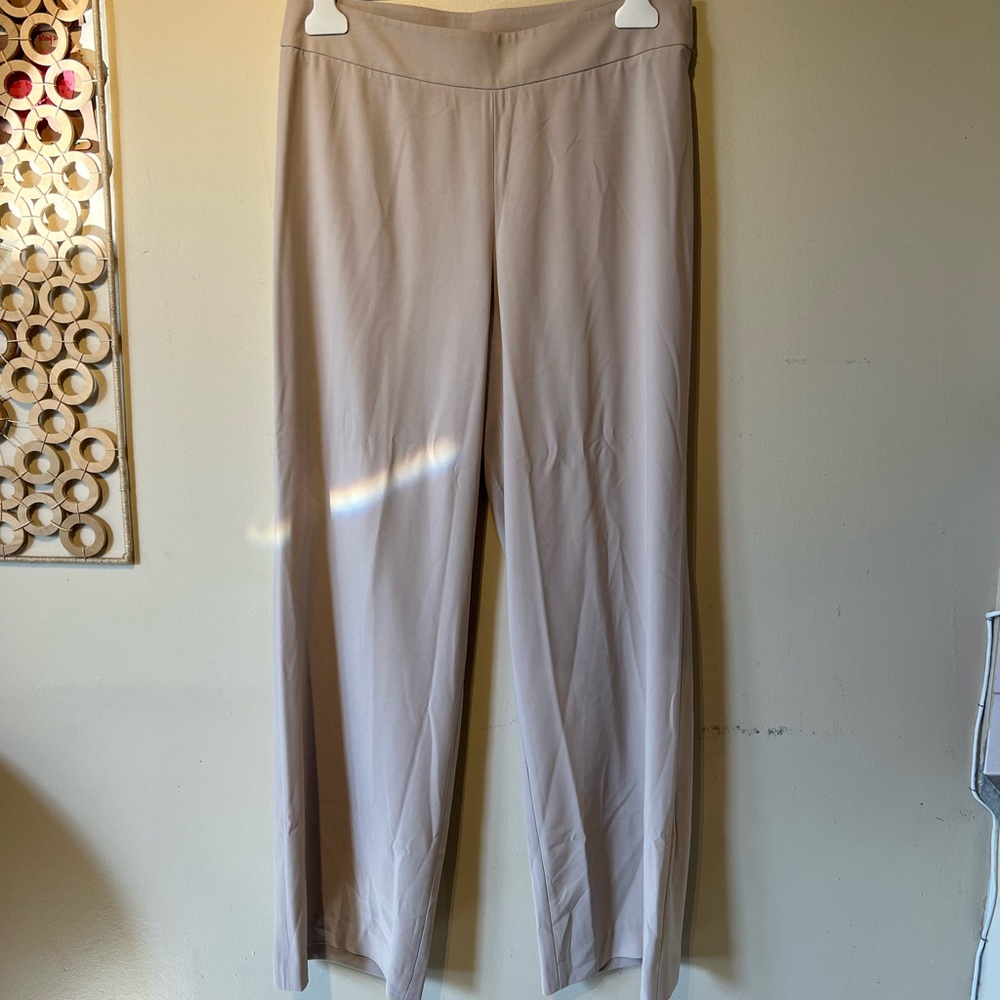 Eureka size 10 polyester/ spandex tan straight pants ..